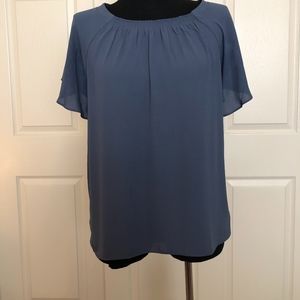 Dark Blue LOFT blouse